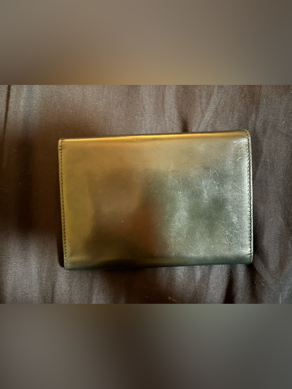 Prada Black Calf Leather Continental Wallet - Picture 3 of 7